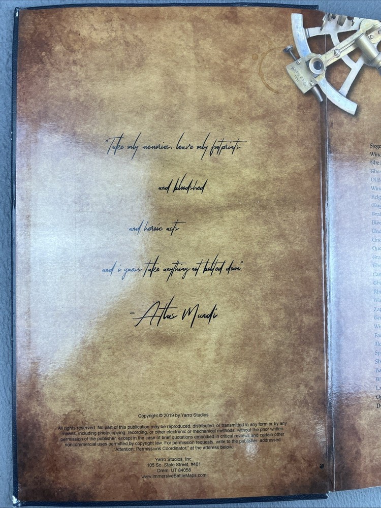 Fantasy Immersive Battle Maps (KICKSTARTER EXCLUSIVE) Hardcover