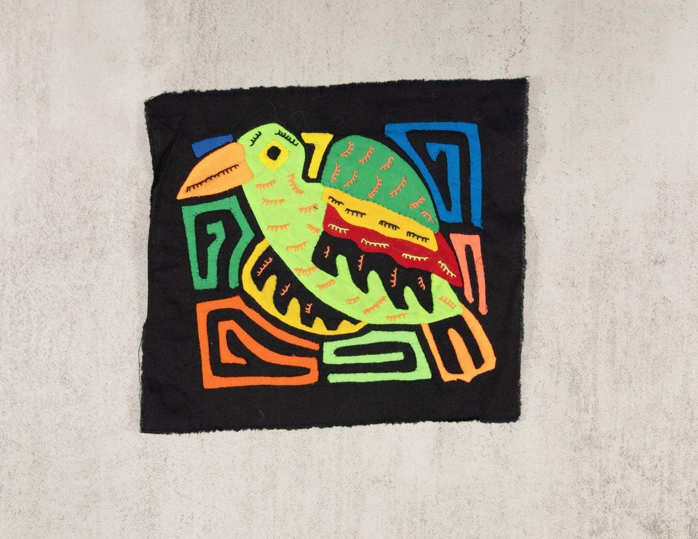 Multicolor Orange Orange And Red Bird Molita