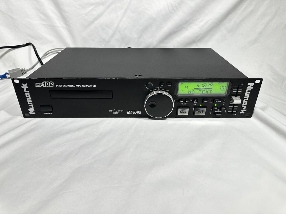 Numark MP102 Professional MP3 CD Player w/Rack Mount