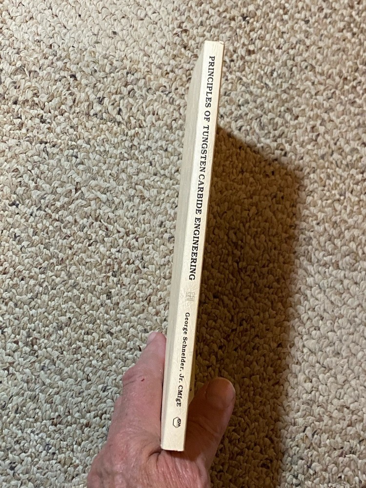 1989 Principles of Tungsten Carbide Engineering Second Edition