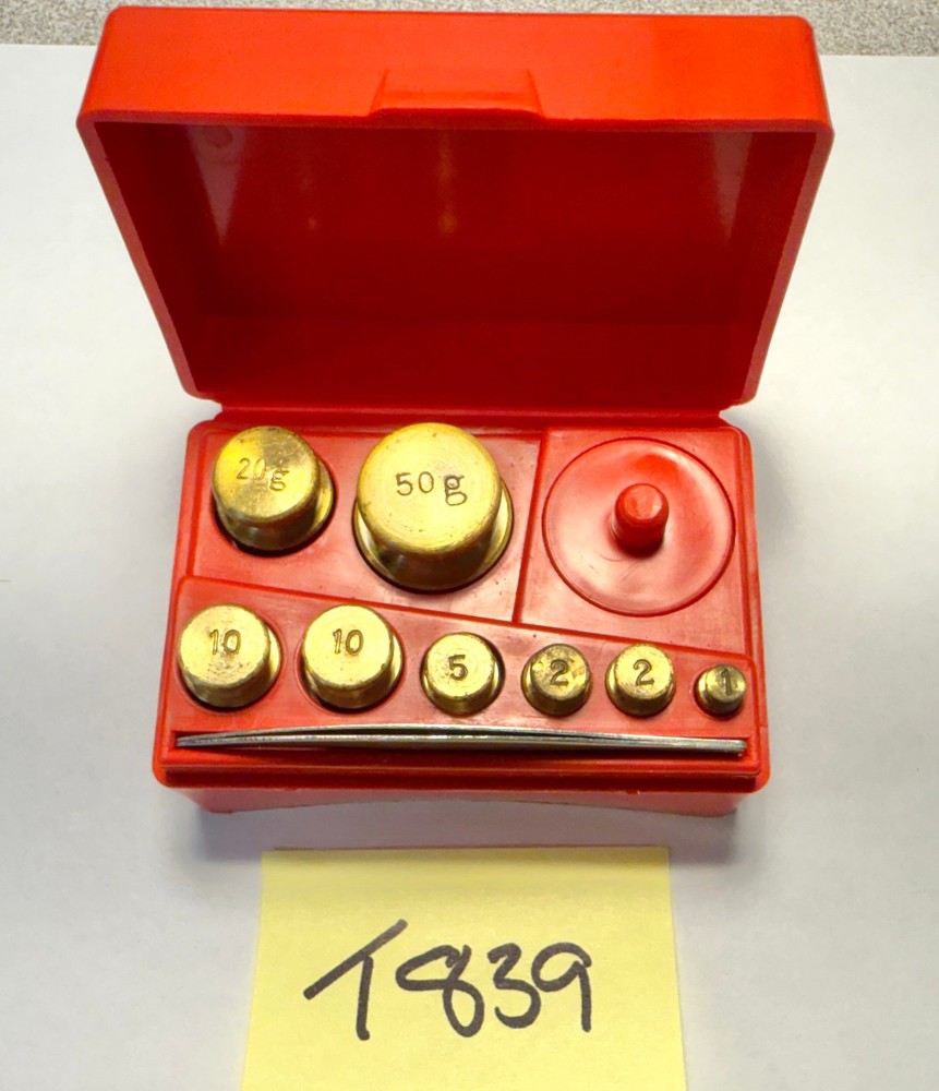 Correct Count Model 101 Calibration Weight Set - Made in USA