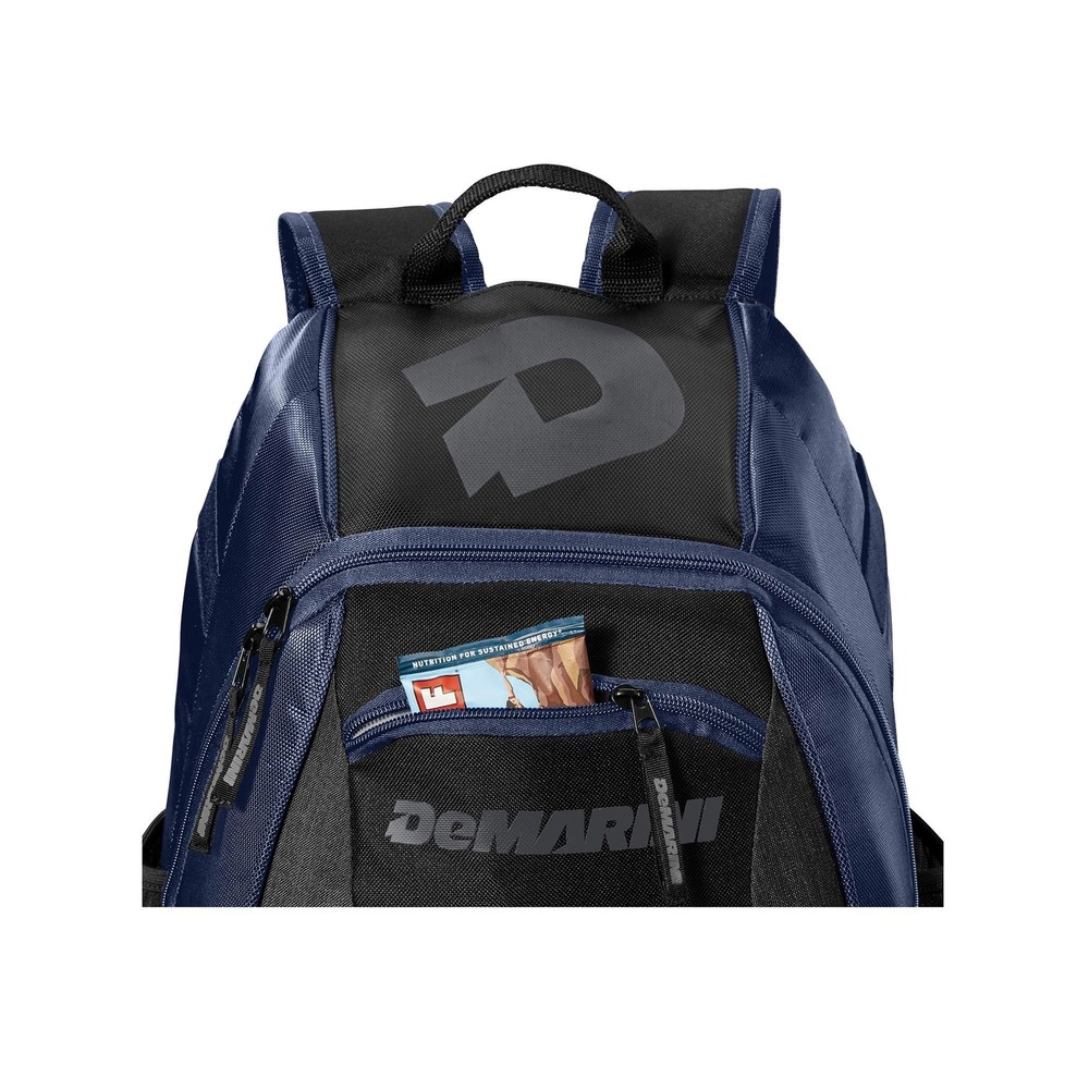DeMarini Voodoo Junior Baseball Backpack Navy