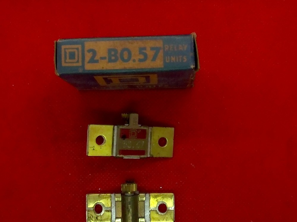 SQUARE D 2-BO.57 THERMAL UNIT OVERLOAD RELAY