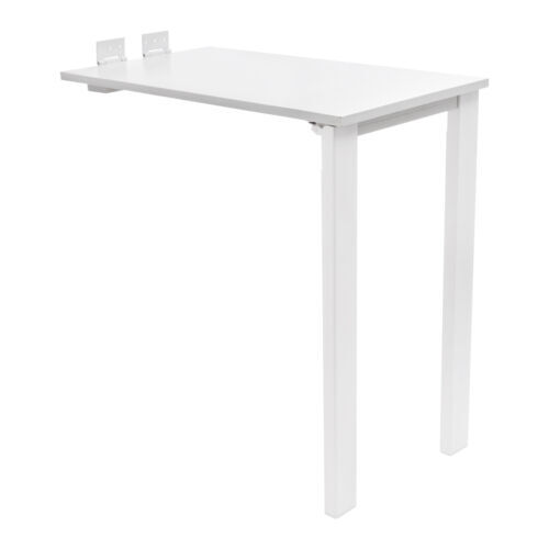 White Wall Mounted Folding Table Wood Folding Dining Table Folding Table