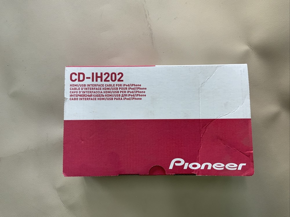 New / Open Box Authentic Pioneer CD-IH202 AppRadio Mode HDMI Interface Cable Kit