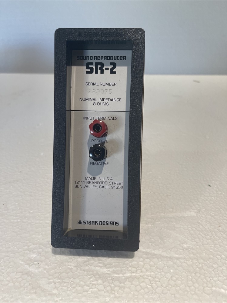 Stark designs SR-2 Input Terminals