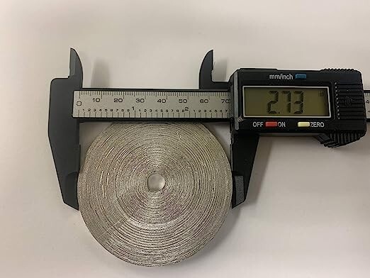 2 Pack Magnesium Ribbon High Purity Lab Chemicals 2 Rolls 99.95% 25 g Approx 70