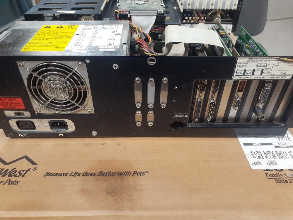 Vintage Northgate Computer Systems Elegance W/Turbo & Floppy Drive Untested