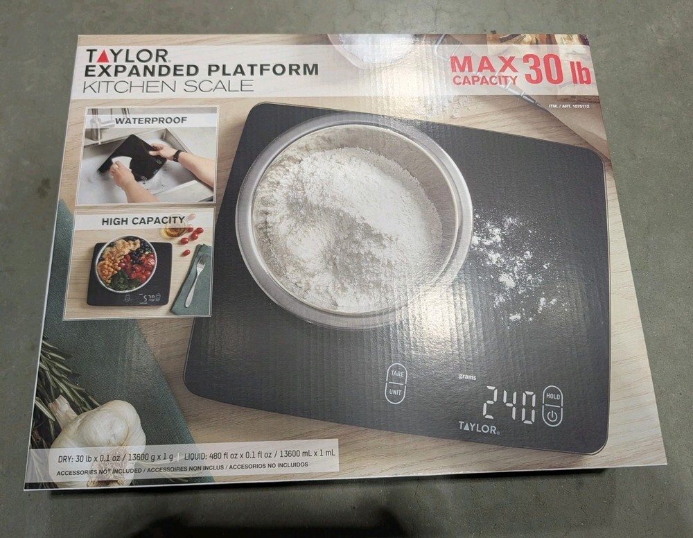 Taylor Expanded Platform Kitchen Scale