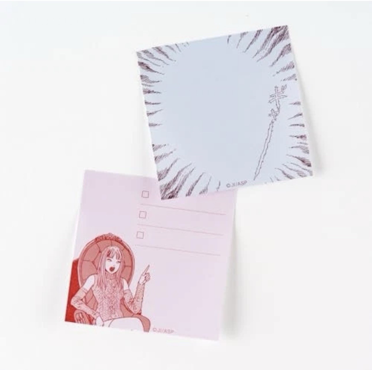 Hobonichi Techo 2026 Junji Ito Tomie Sticky Note Set