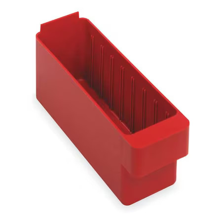 Quantum Storage Systems Qed501rd Drawer Storage Bin, High Impact Polystyrene,