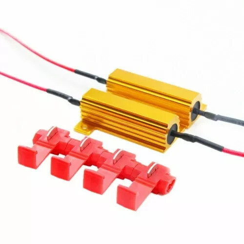 10pcs Load Resistor 50W 6RJ LED Decoder Fix Error Code Hyper Flash Turn Signal