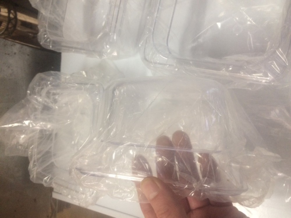 Clear polycarbonate food （5-pack）