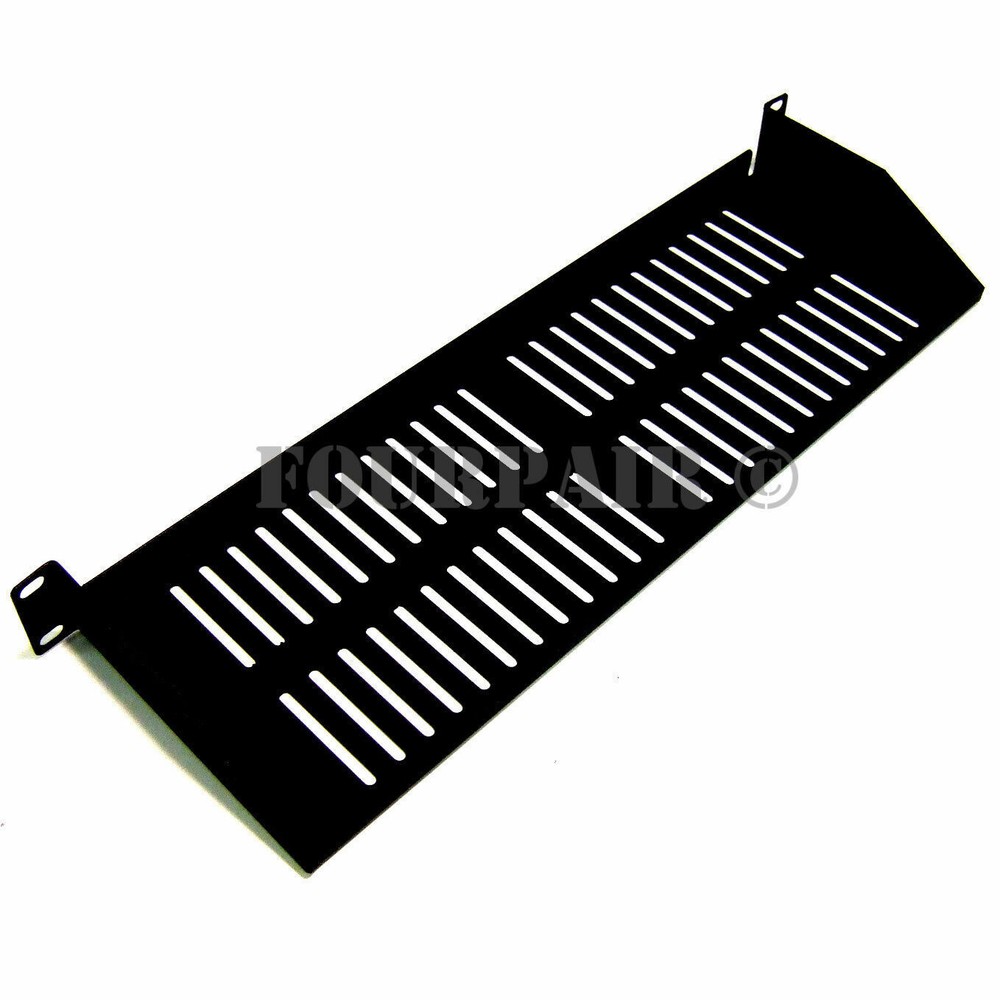 4 Pack - 1 Space Vented Cantilever Relay Rack Mount Server Shelf 19" 1U 8" Deep