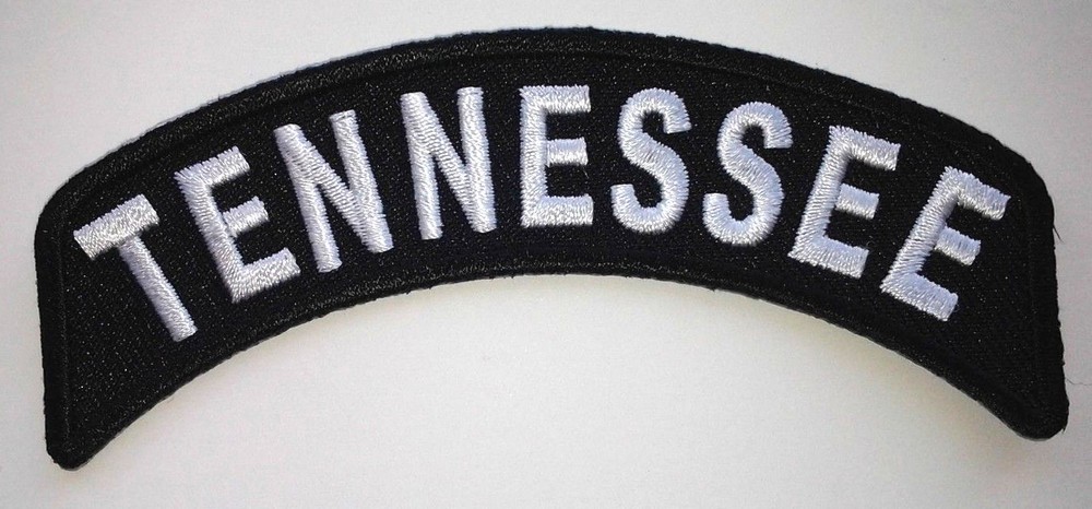 TENNESSEE (4") US State Biker Rocker Patch P1470 E