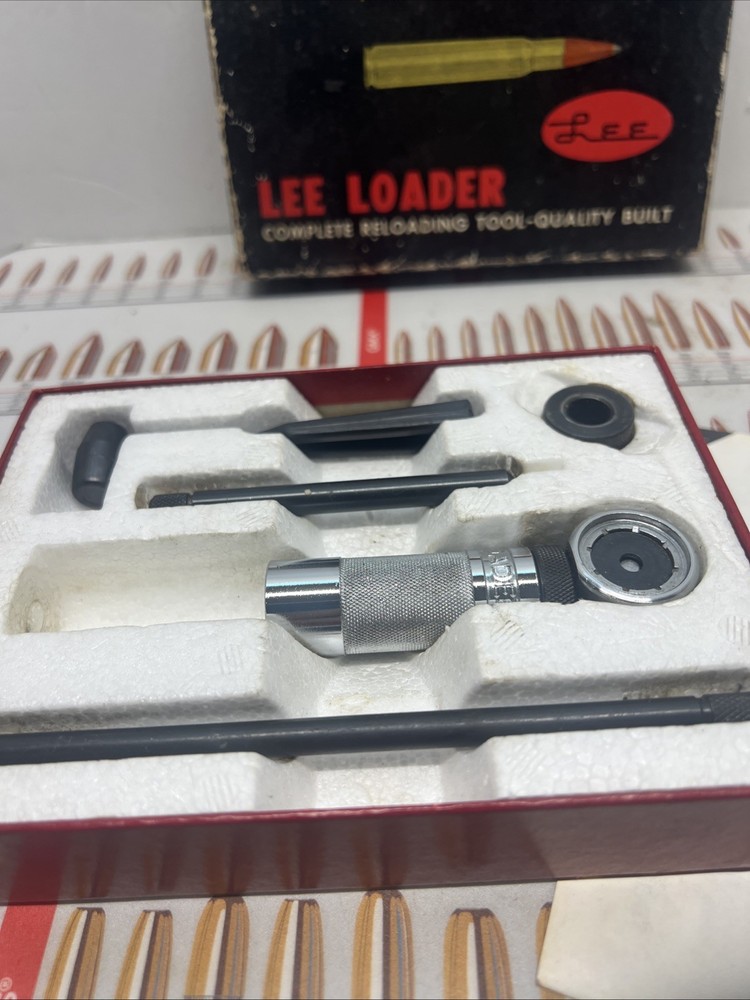 VTG LEE LOADER RELOADING KIT 30 M1 CARBINE COMPLETE & GUIDES 1963