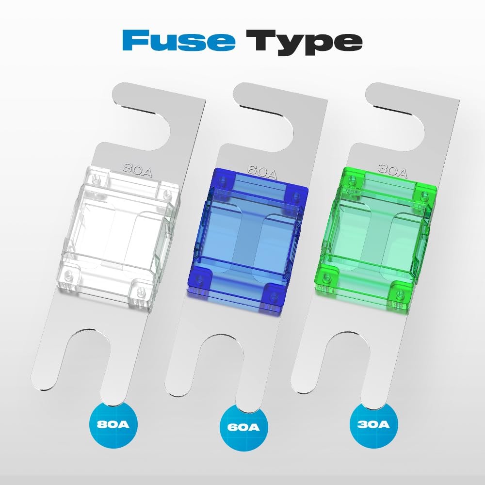 4 Way Car Audio Fuse Block