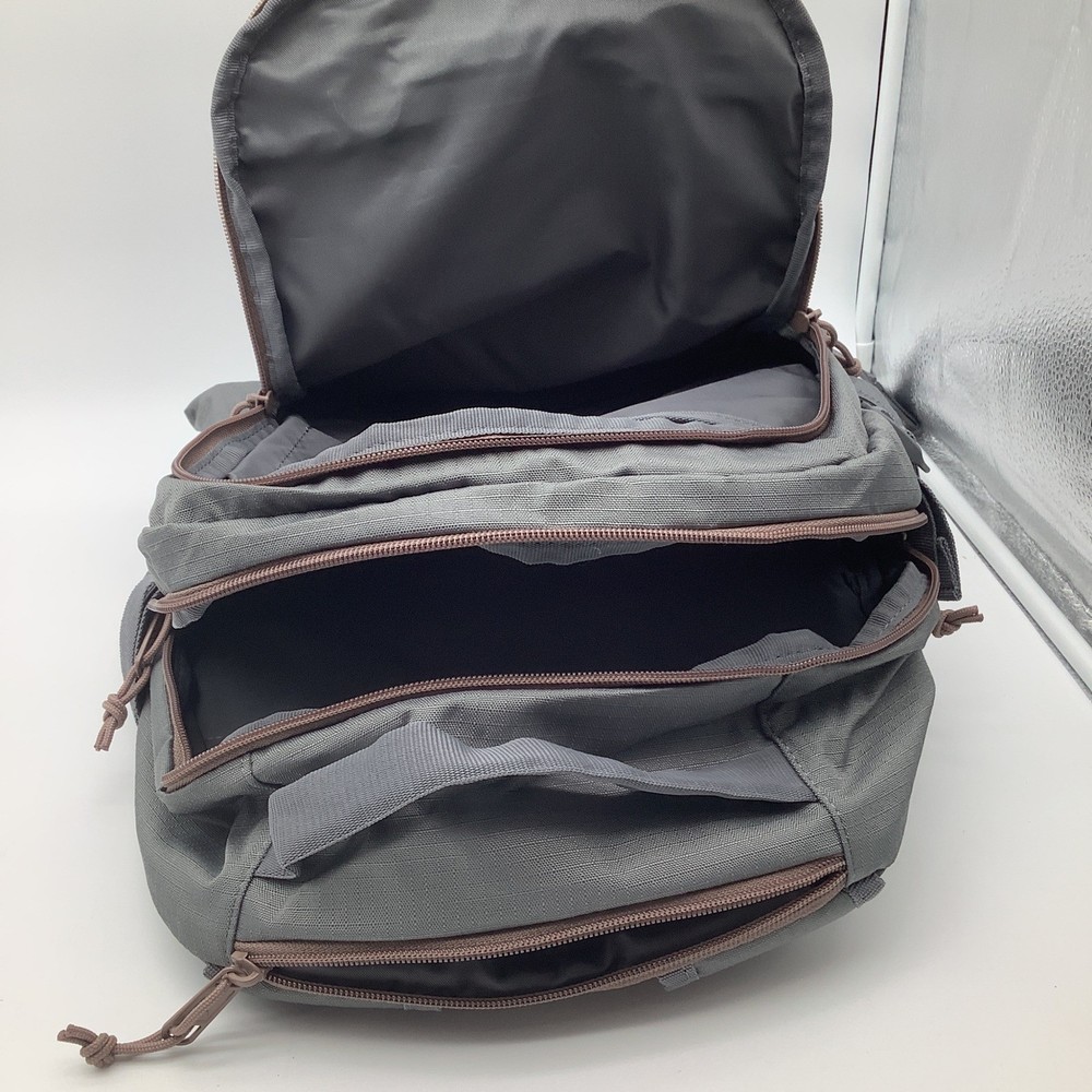 Adidas Impulse Backpack Grey Four Trace Brown Laptop Hydration Storage