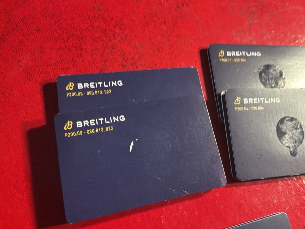 Breitling Quick Start Guide Booklet Manual, For Different Watch Models Available