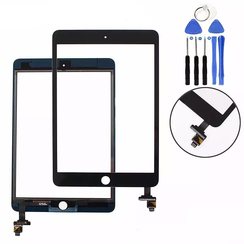 Screen Digitizer Replacement Glass Touch For iPad Mini 3 A1599 A1600 Black