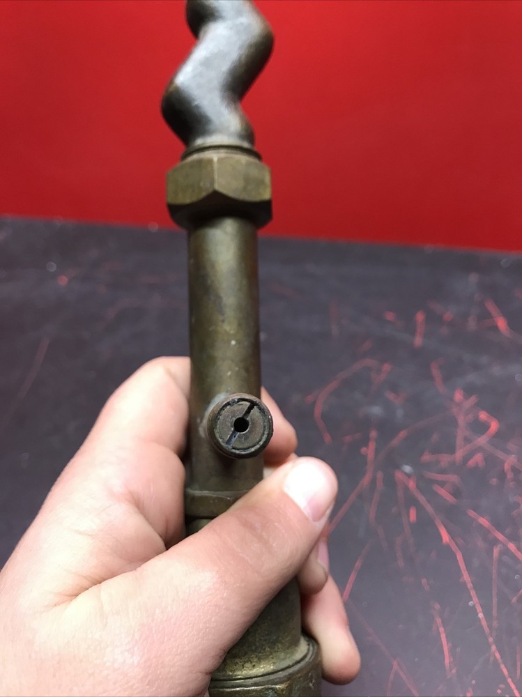Vintage Brass Bunsen Burner - Handmade ? - Unique