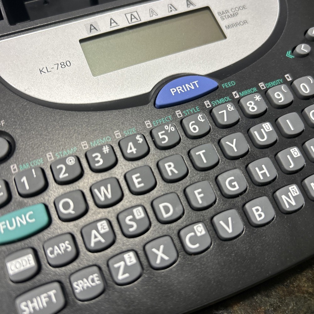 Casio Label It Kl-780 Working