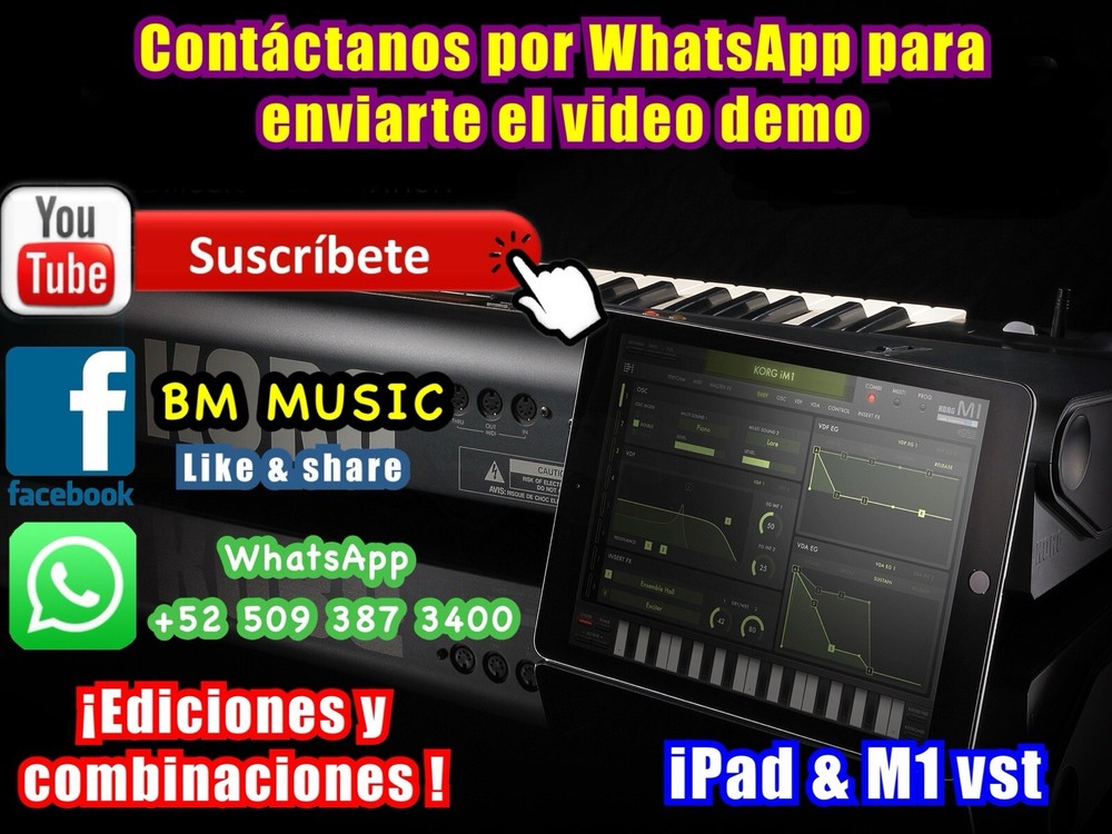 Korg im1 Y Korg Vst Ediciones Y Combinaciones