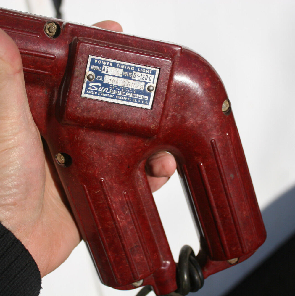 Sun Vintage 6v & 12v Timing Light - Model 45