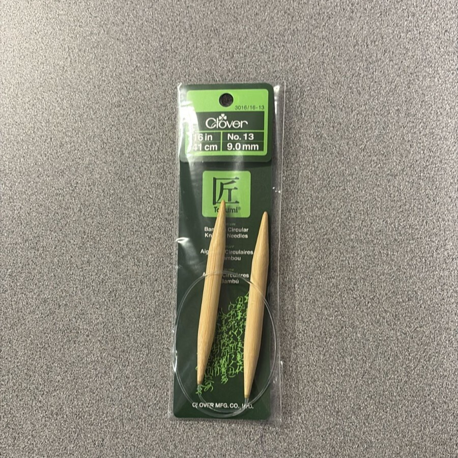 Clover Takumi Bamboo Circular Knitting Needles