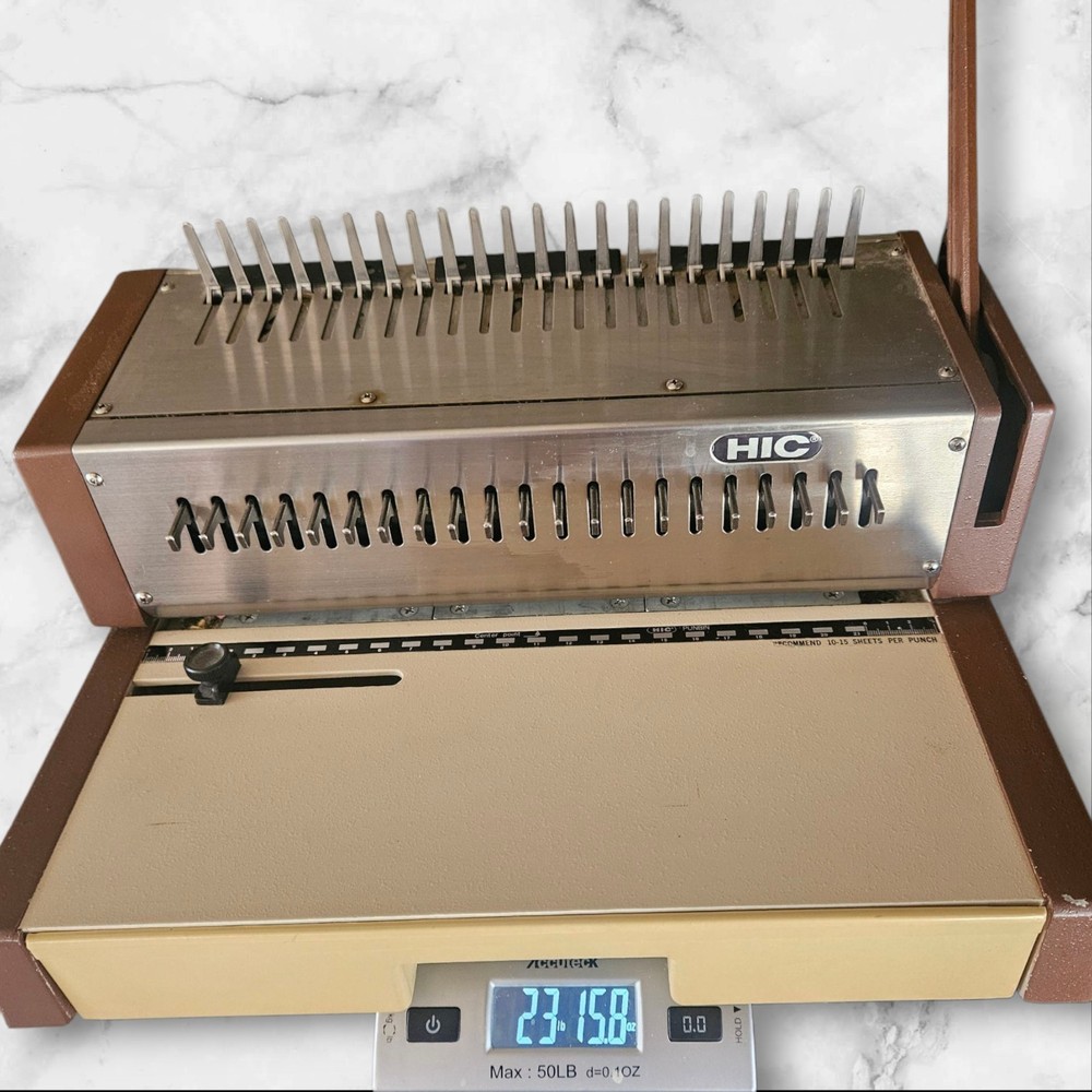 HIC HPB-210 Manual Comb Binding Machine