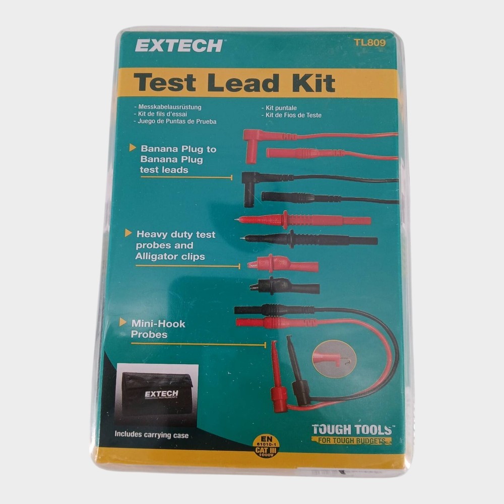 Extech TL809: Electronic Test Lead Kit