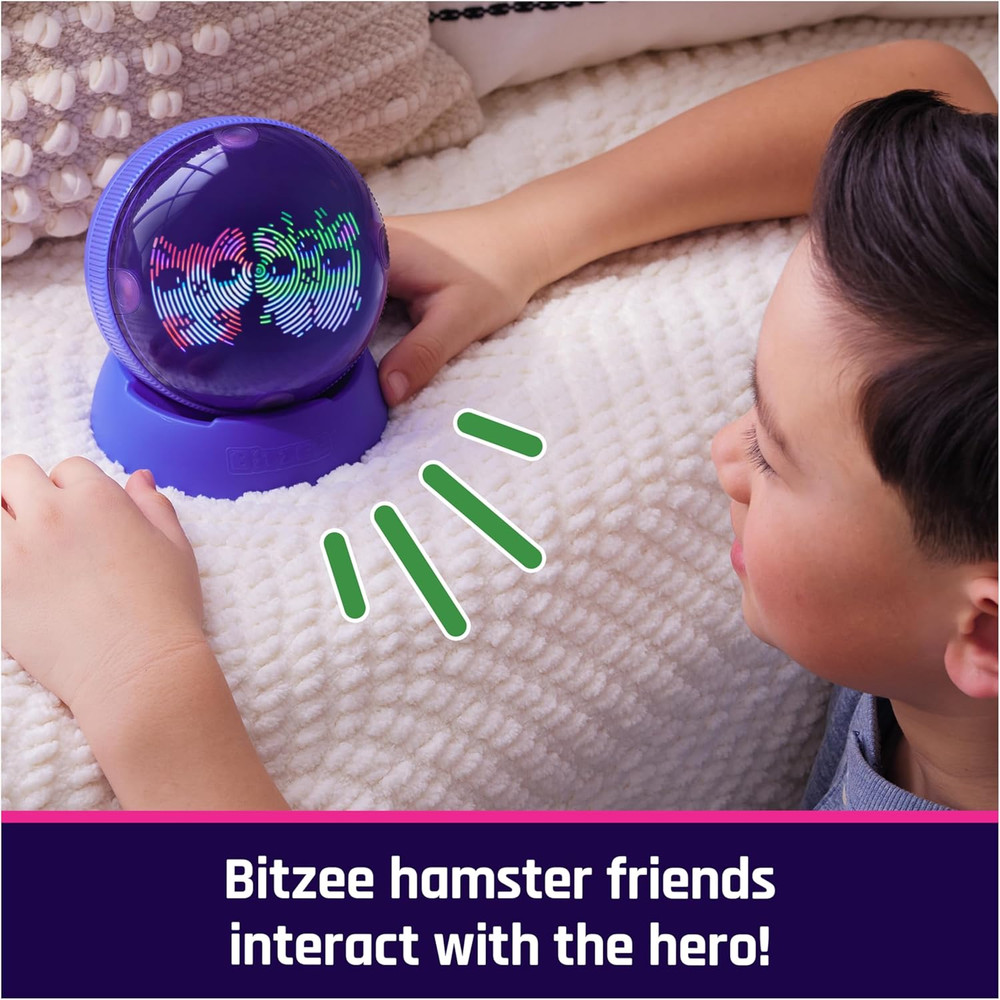 , Hamster Ball Interactive Toy Hamster with Over 20 Hamsters Inside, Rolls & Rea