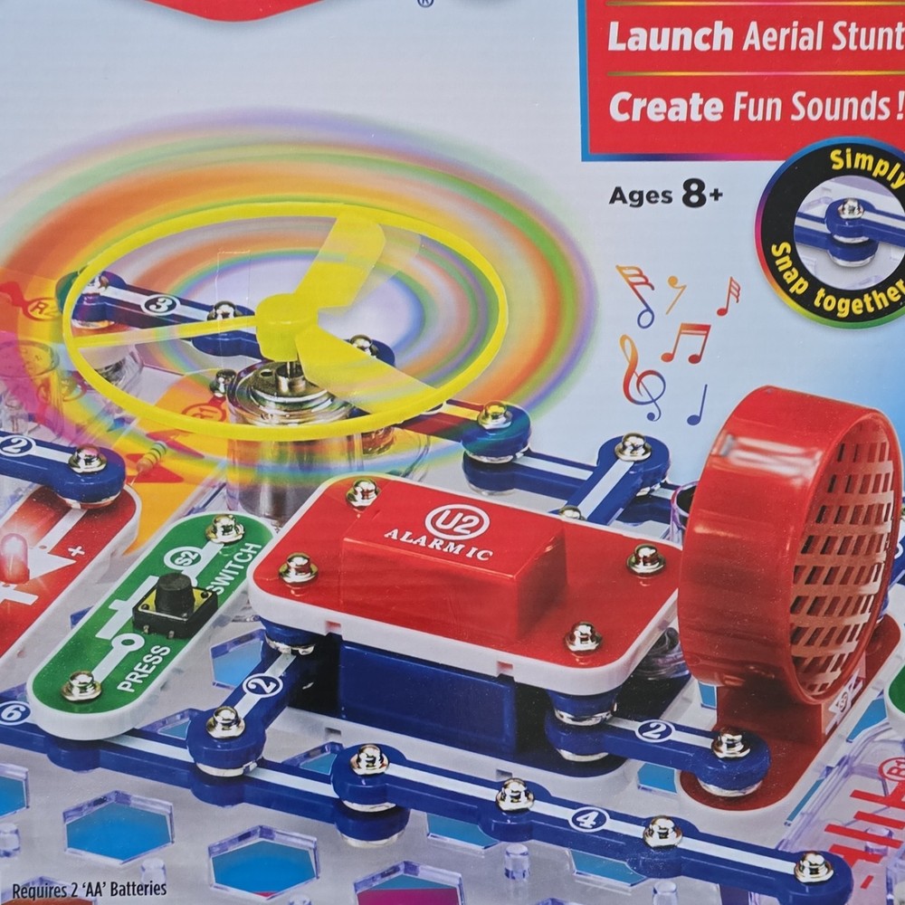 Snap Circuits Explorer 125 Projects Educational Electronics Kit SB-125 2023