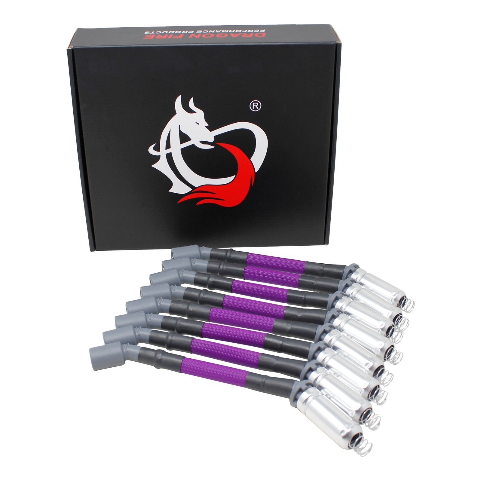 Purple Spark Plug Wires For CHEVY GMC 99-06 LS1 VORTEC 4.8L 5.3L 6.0L