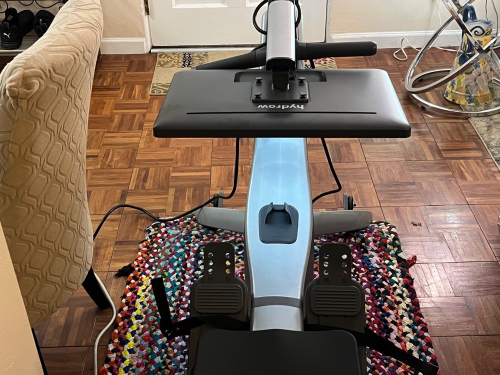 Hydrow Pro Rowing Machine with Immersive 22" HD Rotating Screen slightly used