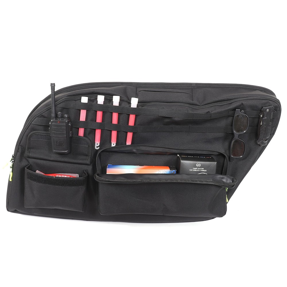 Black Trunk Left Side Window Storage Bag For Cadillac Escalade 2007-2014