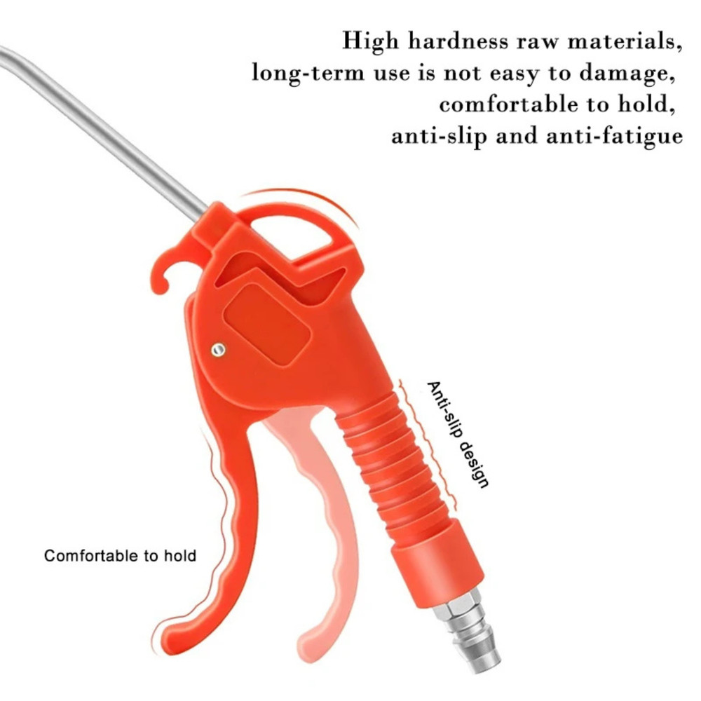 Air Blow Gun Compressed Line Duster Nozzle Tool Compressor Kit UK