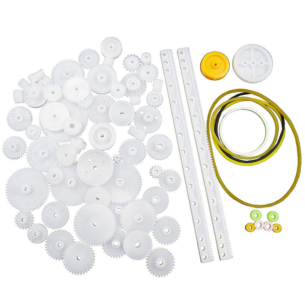 75 Type Plastic Crown Gear Single Double Reduction Gear Worm Gear (Original )