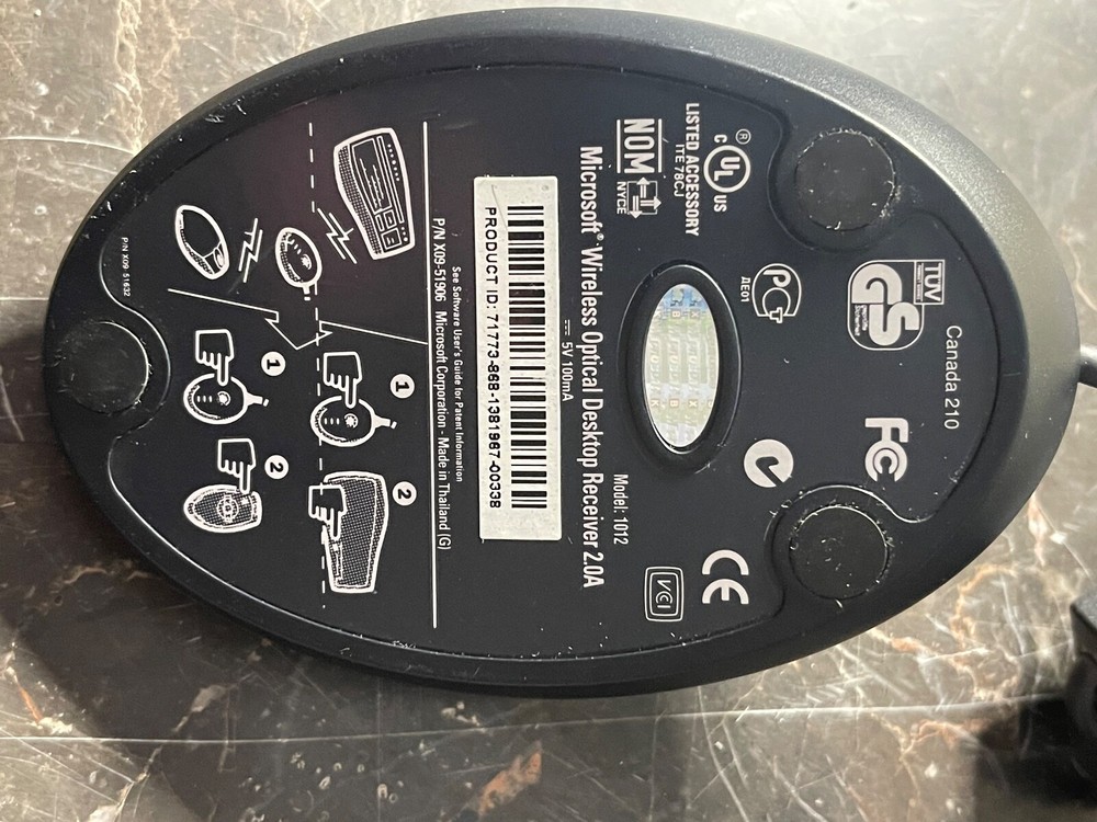 Wireless Desktop Receiver Model 1012 Version 2.0A-TESTED