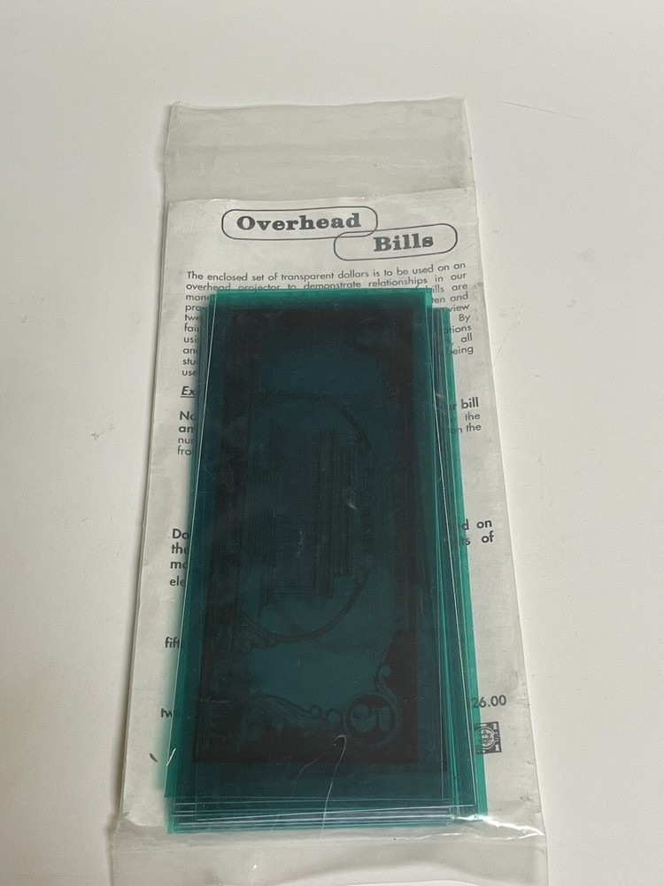 Learning Resources Overhead Transparency Set (Grids, Base 10, Money)