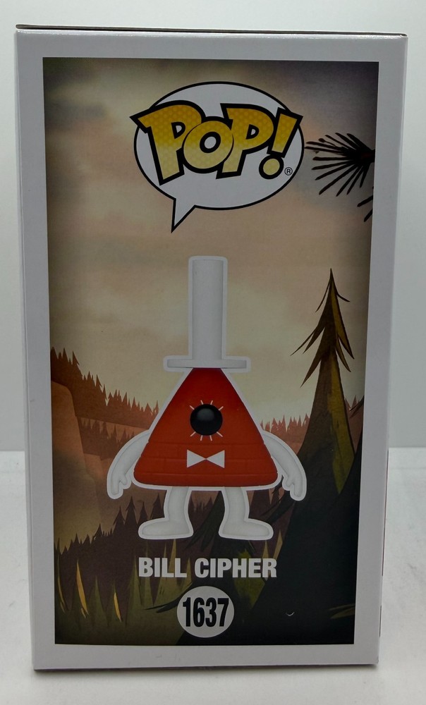 Funko POP! Bill Cipher Disney Gravity Falls #1637 [GITD] [TOY TEMPLE EXCLUSIVE]
