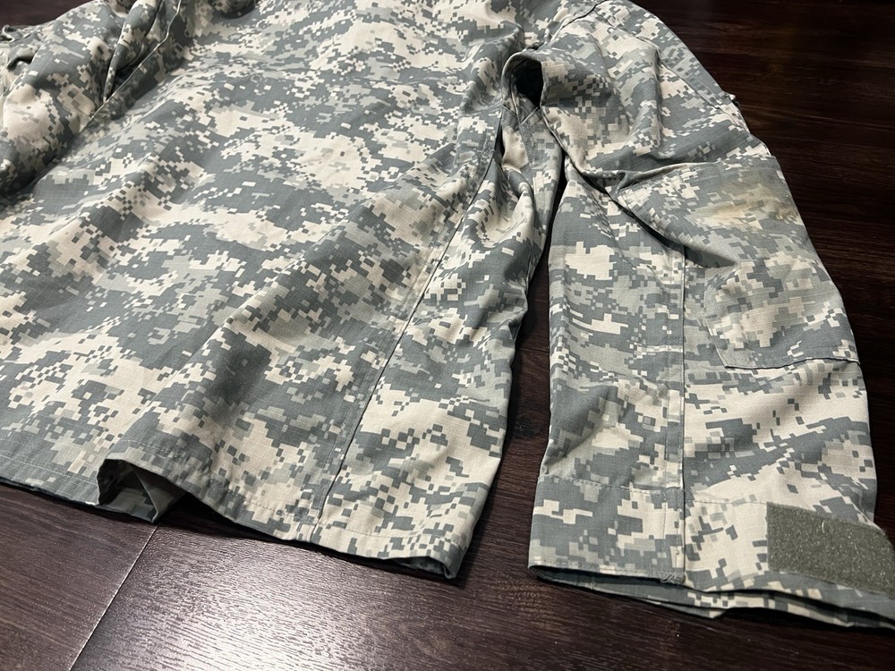 PROPPER INTERNATIONAL ACU COMBAT TOP LARGE REGULAR RIP STOP USED (C)