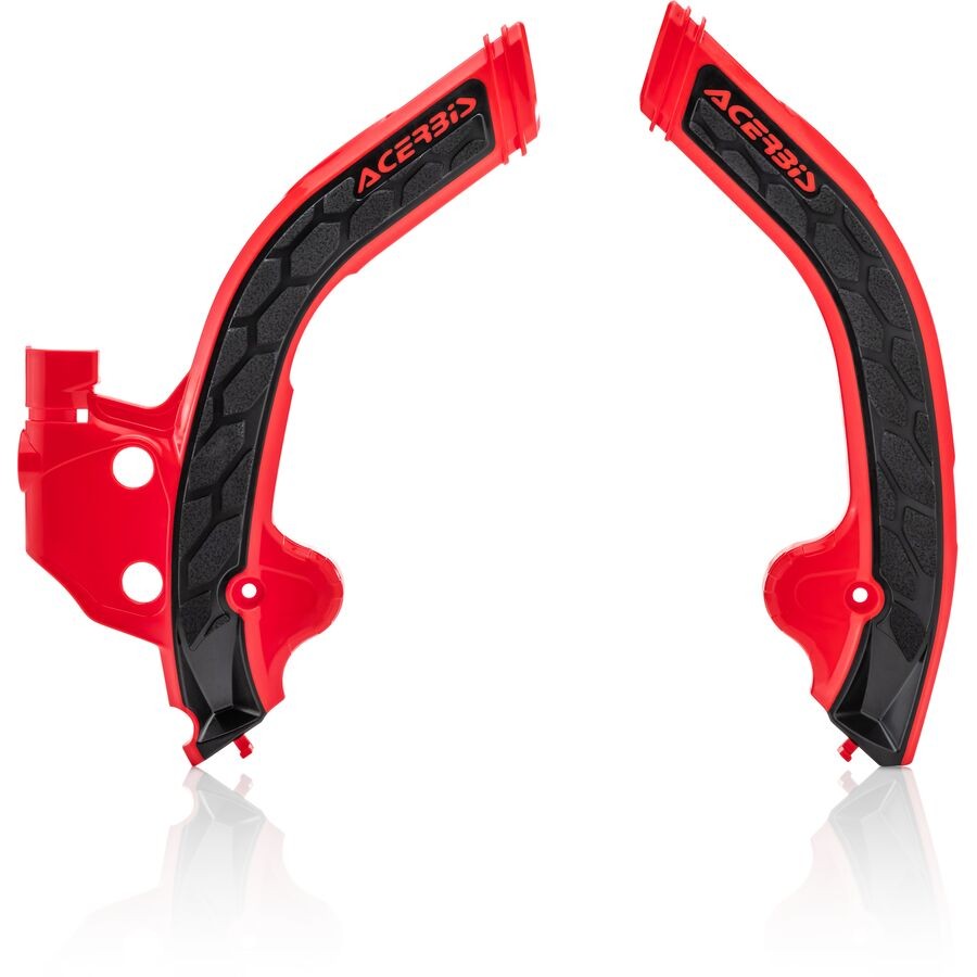 Acerbis X-Grip Frame Guard - Red/Black 2801941018