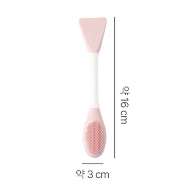 DAISO TPR Dual Pack Pore Brush 1ea