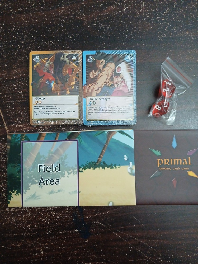 Primal TCG Starter Set Sealed Decks and Mat