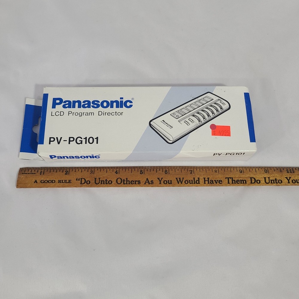 VTG Panasonic LCD Program Director PV-PG101 Original Box NOS
