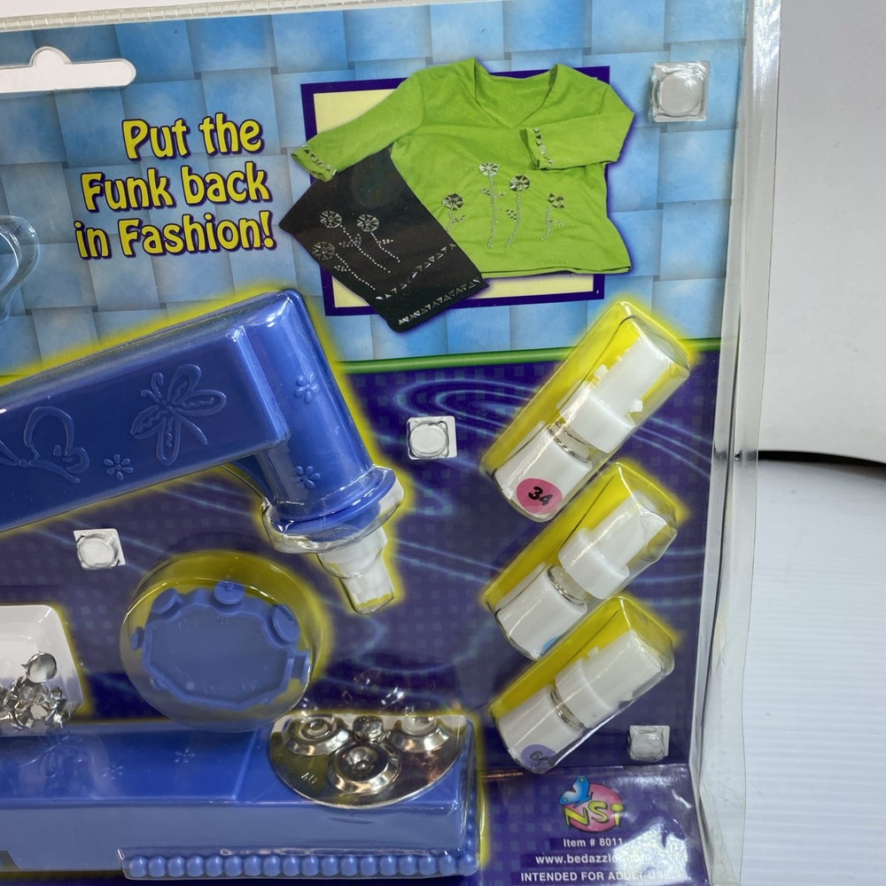 GEMAGIC BEDAZZLER Cathy Mitchells Stud Setting Machine System Tool w/Rhinestones