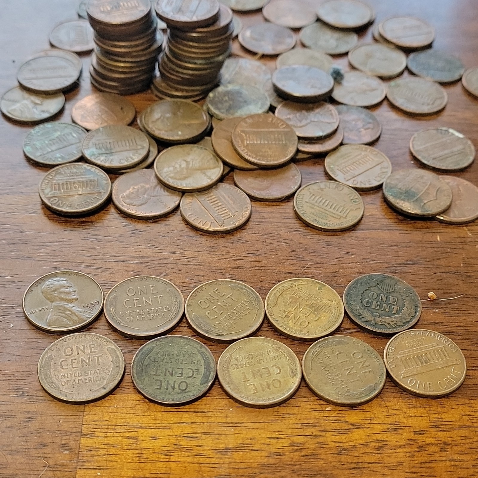 2,500 Assorted Pennies – Guaranteed Wheat Pennies – Unsearched Mixed Coin Lot