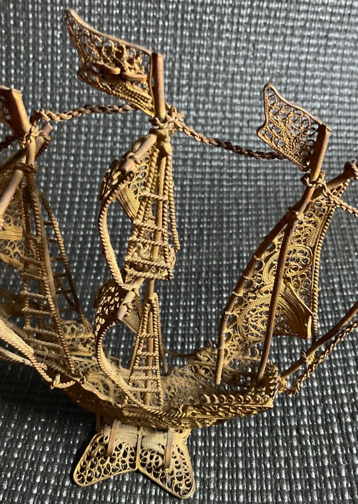 Antique Wire Ship