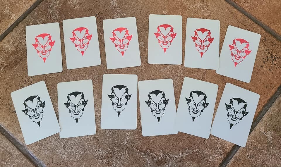 Vintage Devil Made Me Do It Packet Card Magic Mentalism Trick